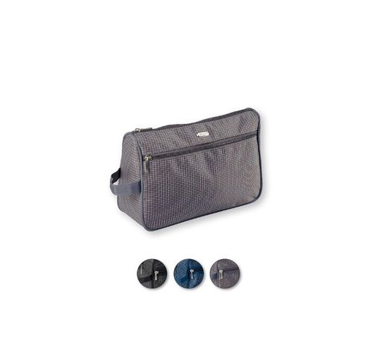 Top Choice Check kosmetyczka męska nylonowa (92855) 1 szt.