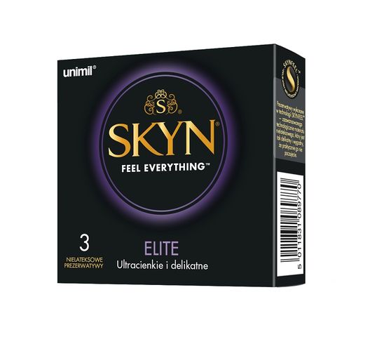 Unimil Skyn Elite nielateksowe prezerwatywy 3 szt.