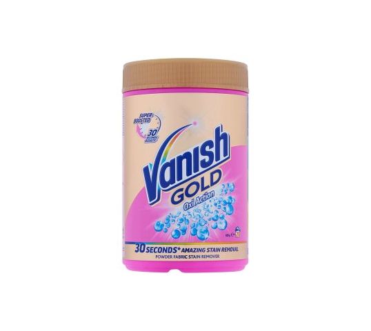 Vanish Gold Pink proszek do odplamiania tkanin 625g
