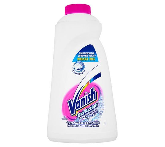 Vanish Oxi Action Krystaliczna Biel płyn do wybielania tkanin 1l