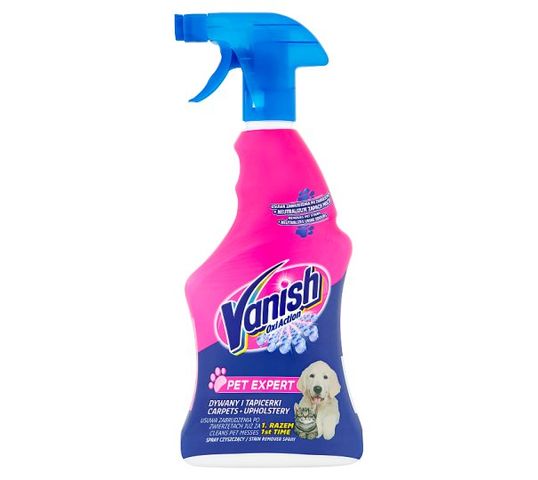 Vanish Oxi Action Pet Expert spray czyszczący do dywanów i tapicerek 500ml