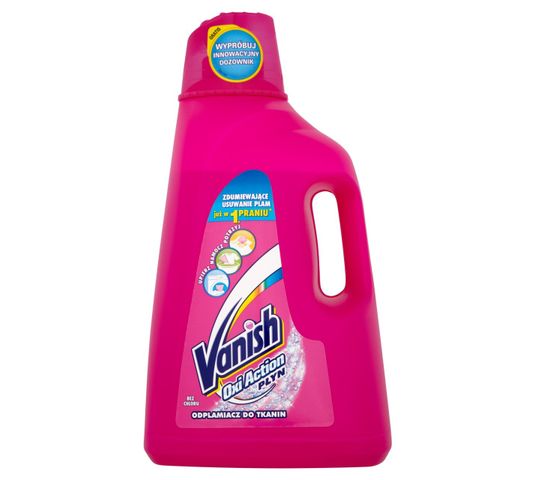 Vanish Oxi Action płyn do odplamiania tkanin 4l