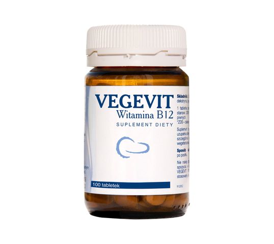 Vegevit Witamina B12 suplement diety (100 tabletek)