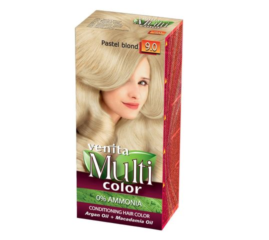 Venita MultiColor pielęgnacyjna farba do włosów 9.0 Pastelowy Blond