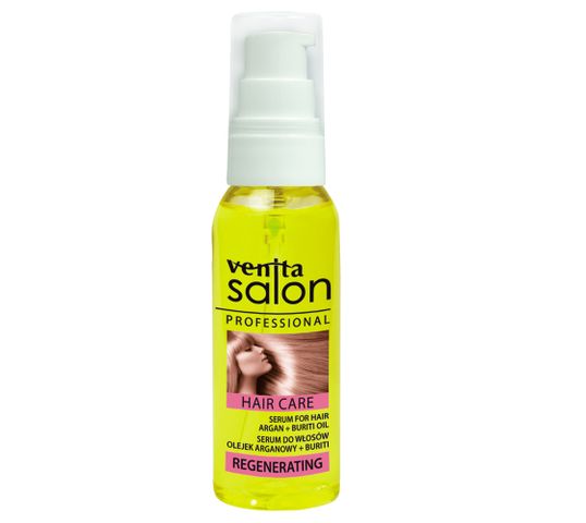 Venita Salon Professional Hair Serum regenerujący olejek do włosów Argan & Buriti Oil 50ml