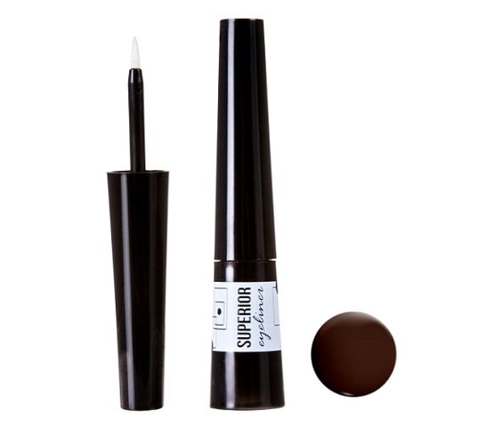 Vipera Superior Eyeliner wodoodporny eyeliner 02 Brown (3 ml)