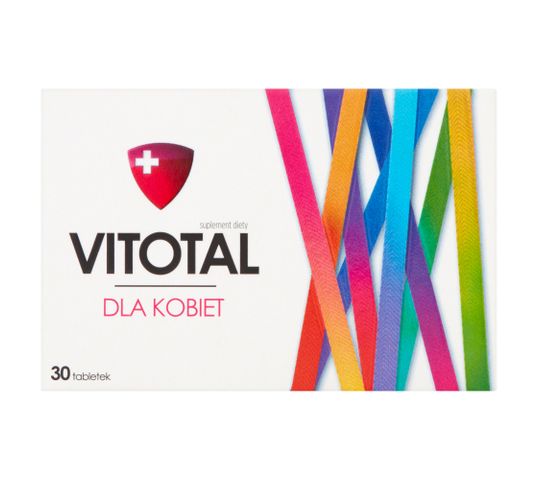 Vitotal Dla kobiet suplement diety 30 tabletek