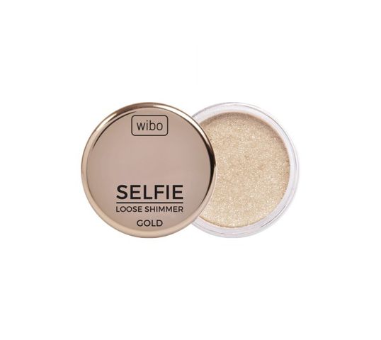 Wibo Selfie Loose Shimmer rozświetlacz do twarzy Gold (2 g)