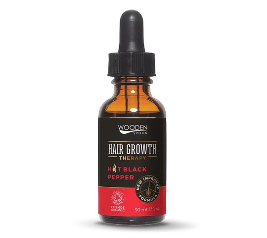 Wooden Spoon Hair Growth Serum serum na porost włosów z czarnym pieprzem i rozmarynem 30ml