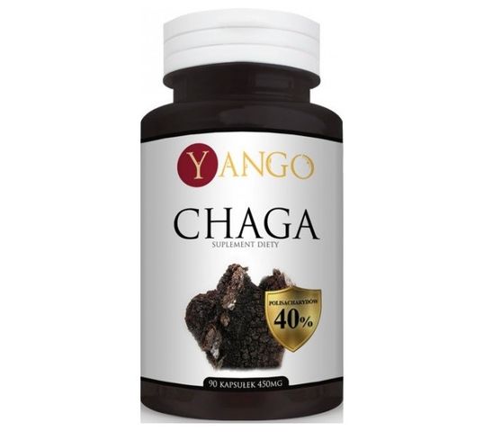 Yango Chaga 400mg suplement diety 90 kapsułek