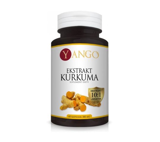 Yango Suplement diety Ekstrakt Kurkuma 60 kapsułek