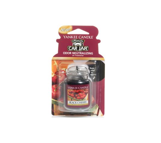 Yankee Candle Car Jar Ultimate zapach samochodowy Black Cherry 1sztuka
