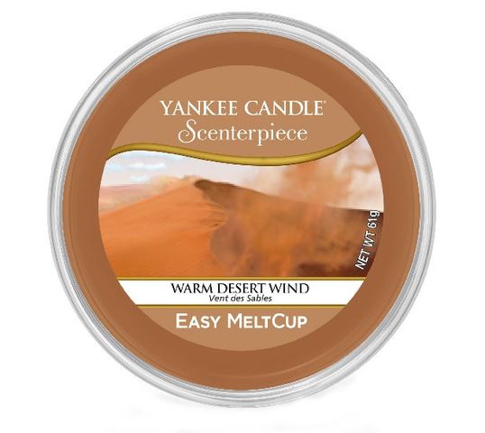 Yankee Candle Scenterpiece Easy Melt Cup wosk do elektrycznego kominka Warm Desert Wind 61g
