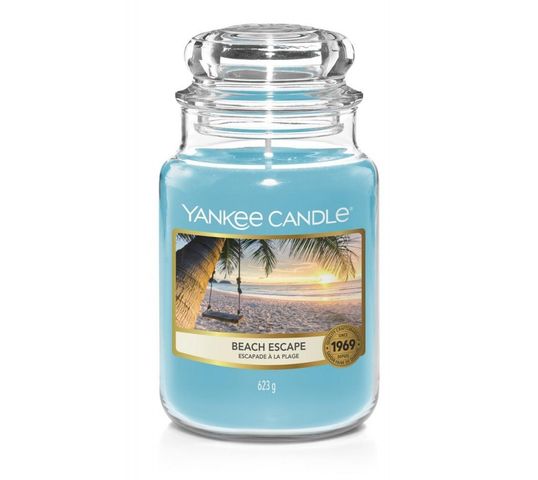 Yankee Candle świeca zapachowa duży słój - Beach Escape (623 g)