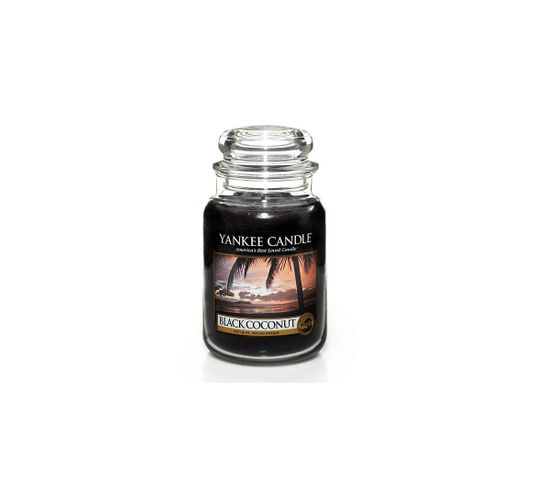 Yankee Candle Świeca zapachowa duży słój Black Coconut 623g