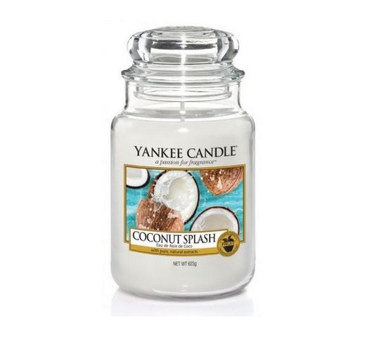 Yankee Candle Świeca zapachowa duży słój Coconut Splash 623g