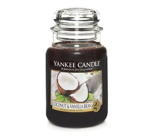 Yankee Candle Świeca zapachowa duży słój Coconut & Vanilla Bean 623g