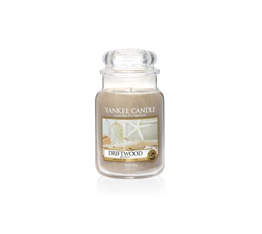 Yankee Candle Świeca zapachowa duży słój Driftwood 623g