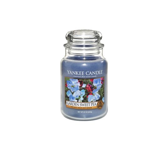 Yankee Candle Świeca zapachowa duży słój Garden Sweet Pea 623g