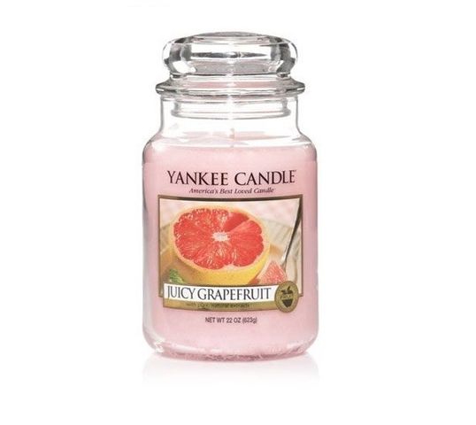 Yankee Candle Świeca zapachowa duży słój Juicy Grapefruit 623g