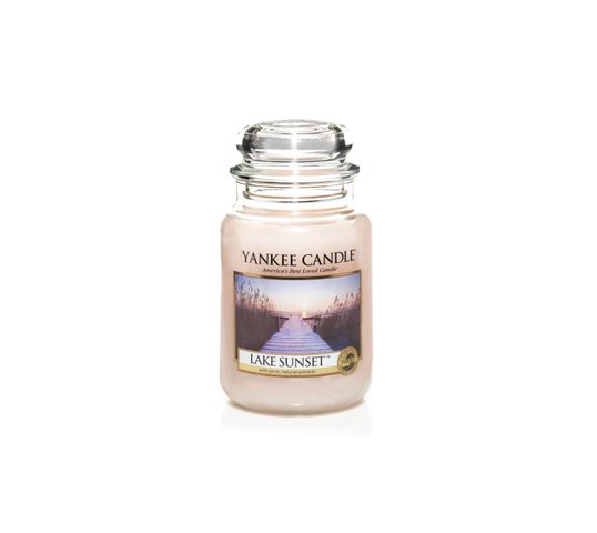 Yankee Candle Świeca zapachowa duży słój Lake Sunset 623g