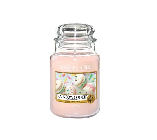 Yankee Candle Świeca zapachowa duży słój Rainbow Cookie 623g