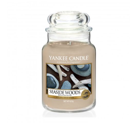 Yankee Candle świeca zapachowa duży słój Seaside Wood (623 g)