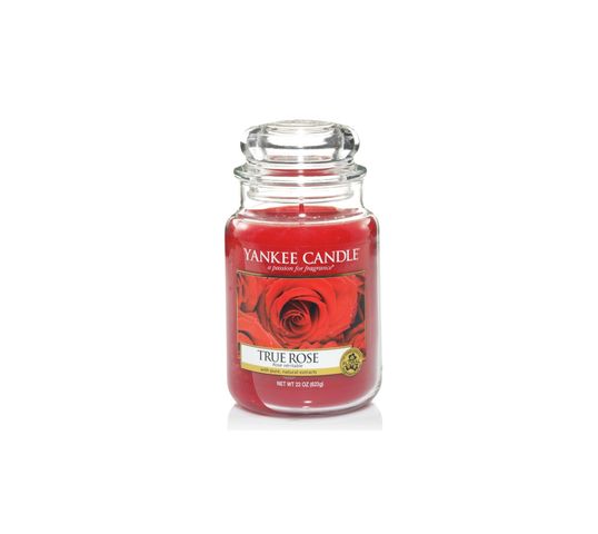 Yankee Candle Świeca zapachowa duży słój True Rose 623g