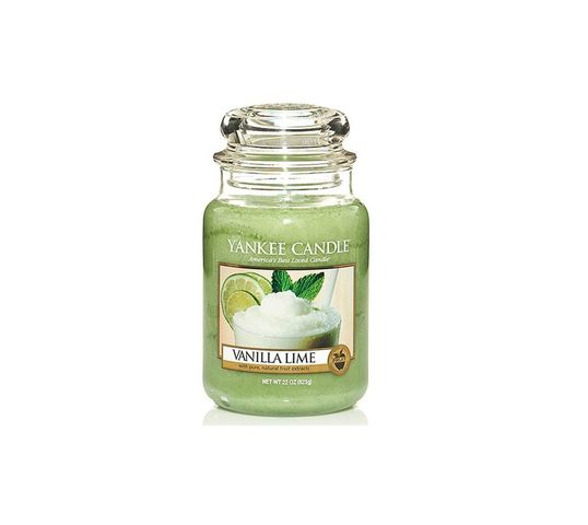 Yankee Candle Świeca zapachowa duży słój Vanilla Lime 623g