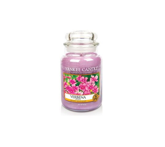 Yankee Candle Świeca zapachowa duży słój Verbena 623g