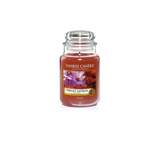 Yankee Candle Świeca zapachowa duży słój Vibrant Saffron 623g