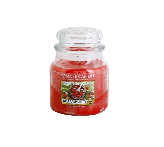 Yankee Candle Świeca zapachowa mały słój Red Raspberry 104g