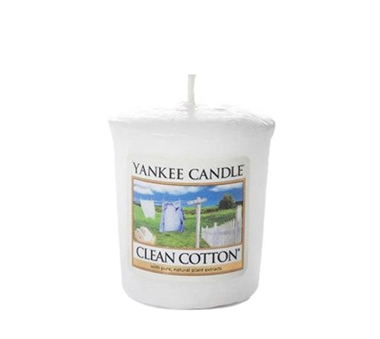 Yankee Candle Świeca zapachowa sampler Clean Cotton 49g