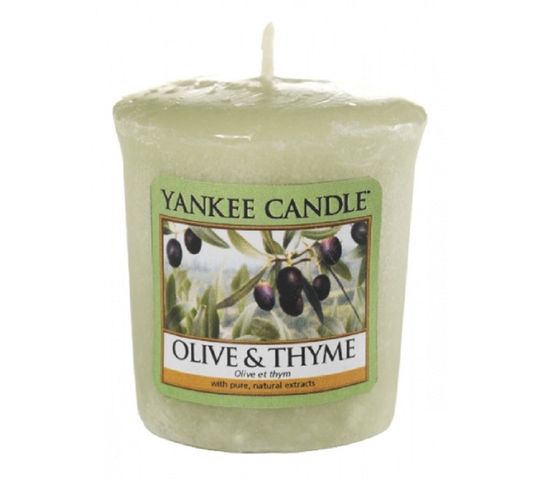 Yankee Candle Świeca zapachowa sampler Olive & Thyme 49g