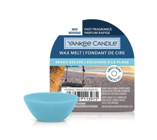 Yankee Candle – Wax Melt wosk zapachowy Beach Escape (22 g)