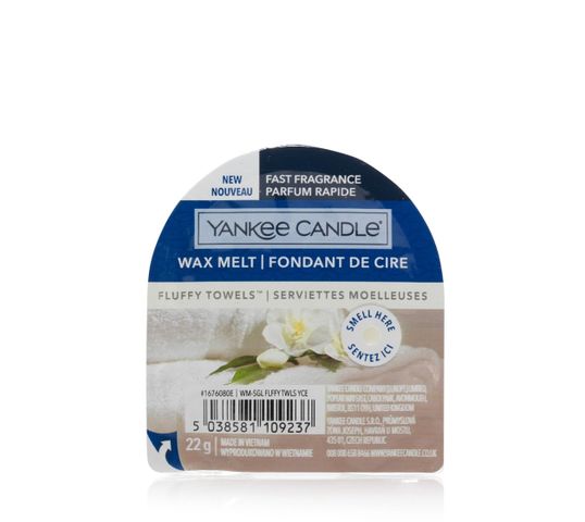Yankee Candle – Wax Melt wosk zapachowy Fluffy Towels (22 g)