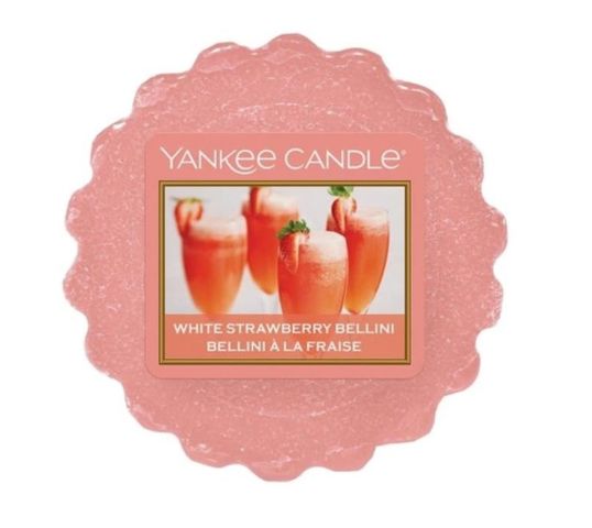 Yankee Candle Wax wosk White Strawberry Bellini 22g