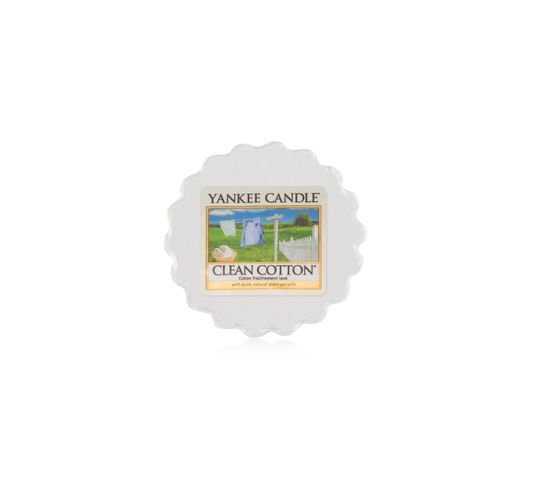 Yankee Candle Wosk zapachowy Clean Cotton 22g