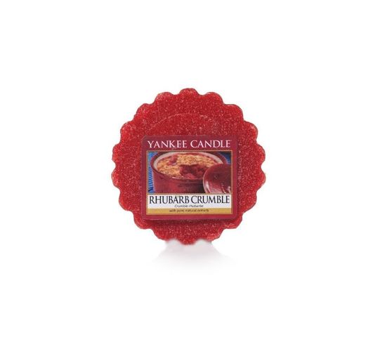 Yankee Candle Wosk zapachowy Rhubarb Crumble 22g