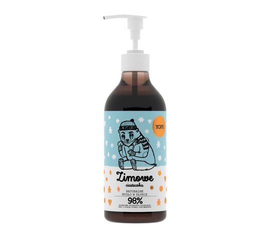 Yope – mydło w płynie Zimowe Ciasteczka (500 ml)