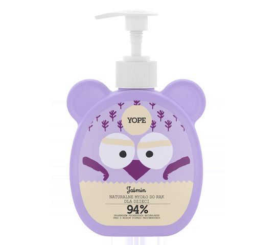 Yope – naturalne mydło do rąk dla dzieci Jaśmin (400 ml)