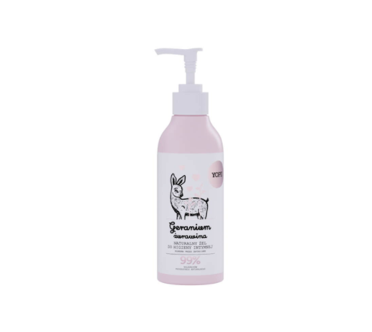 Yope żel do higieny intymnej Geranium i Żurawina (300 ml)