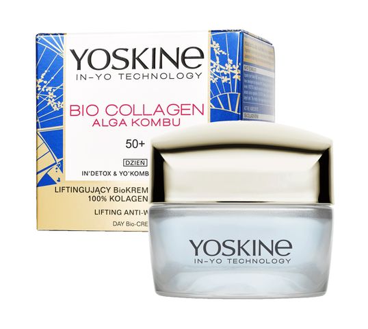Yoskine Bio Collagen 50+ Liftingujący Bio-Krem na zmarszczki na dzień (50 ml)