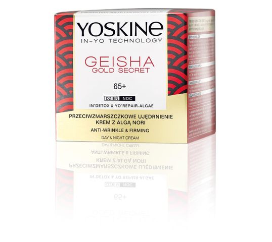 Yoskine Geisha Gold Secret krem z algą Nori 65+ (50 ml)