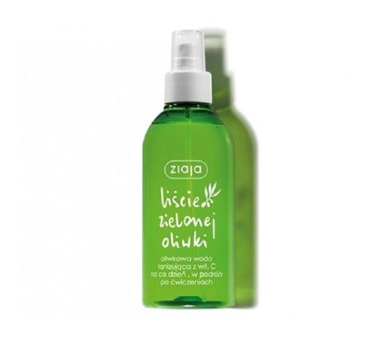 Ziaja Liście Zielonej Oliwki oliwkowa woda tonizująca z witaminą C w sprayu 200ml